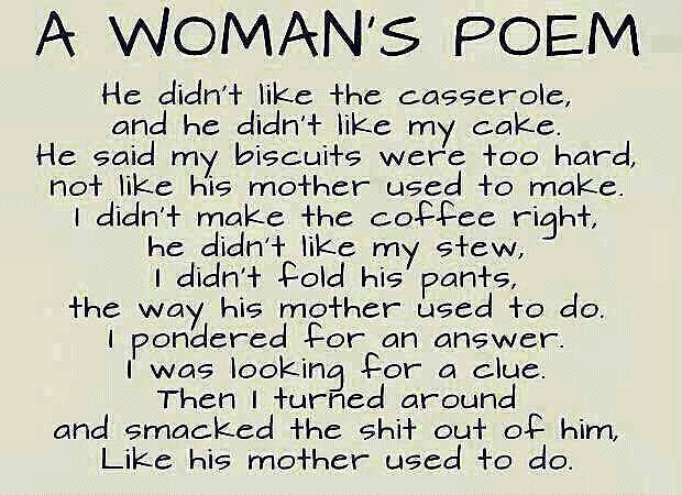 A Womens Poem
