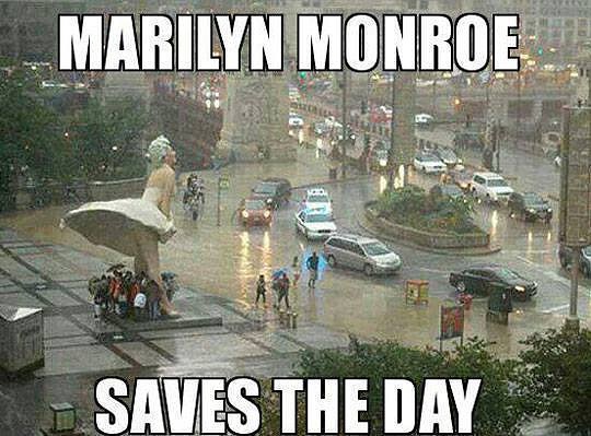 Marilyn Saves The Day
