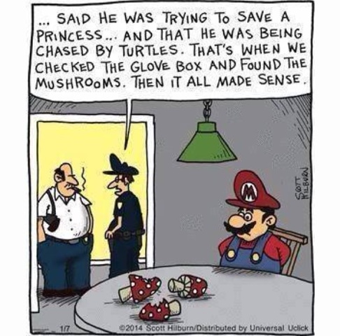 Mario Mushrooms