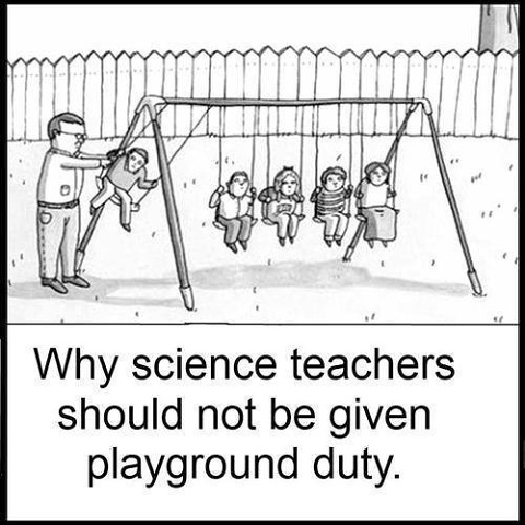 Science Teacher Playground Duty