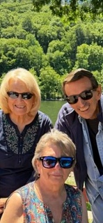 My mom, her brother and his wife