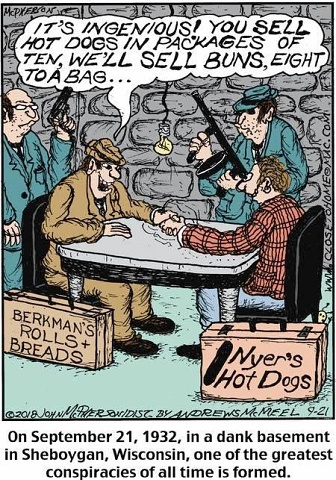 Hot Dog And Bun Conspiracy